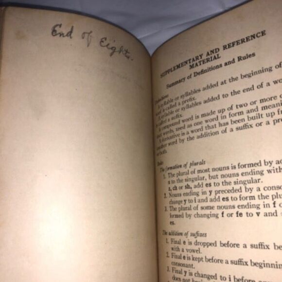 Antique  The McCall Speller Book Two 1925 - Picture 5 of 12